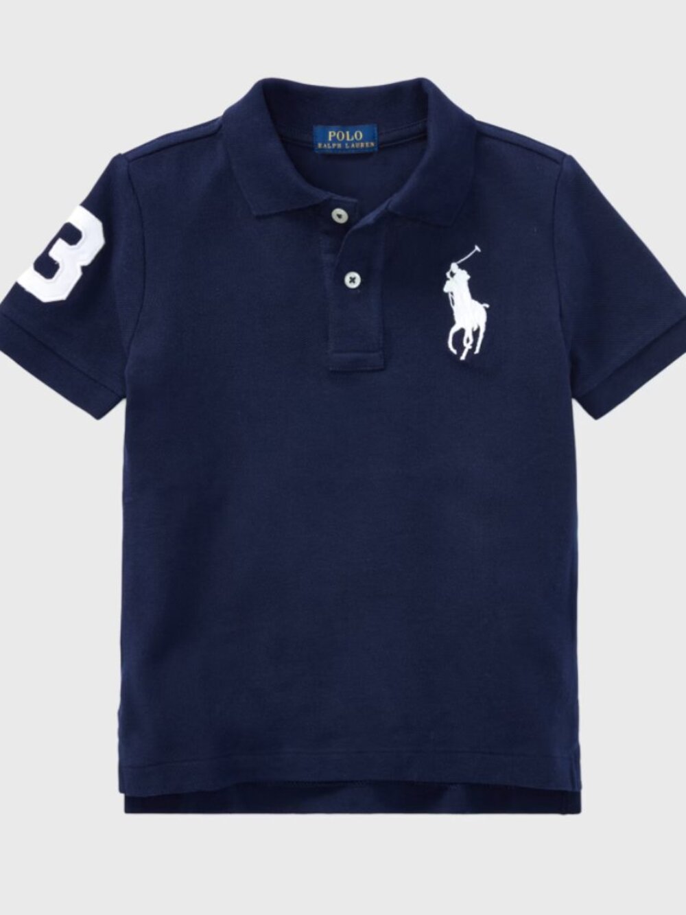 Ralph Lauren Big Pony Polo Shirt Boys M 8-10 Navy